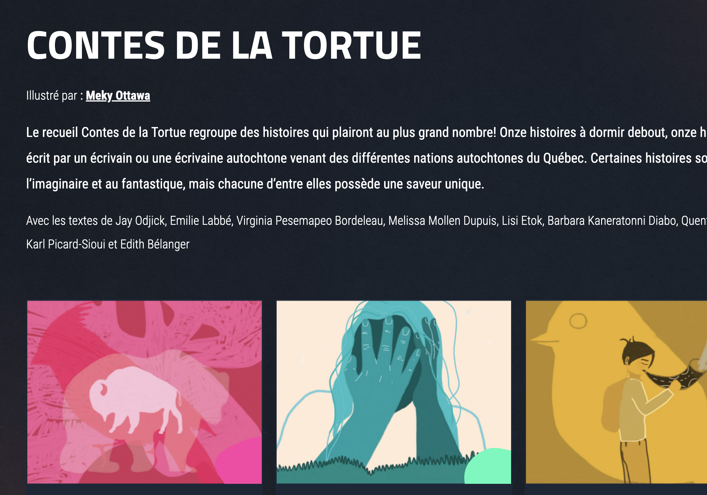 Contes de la tortue